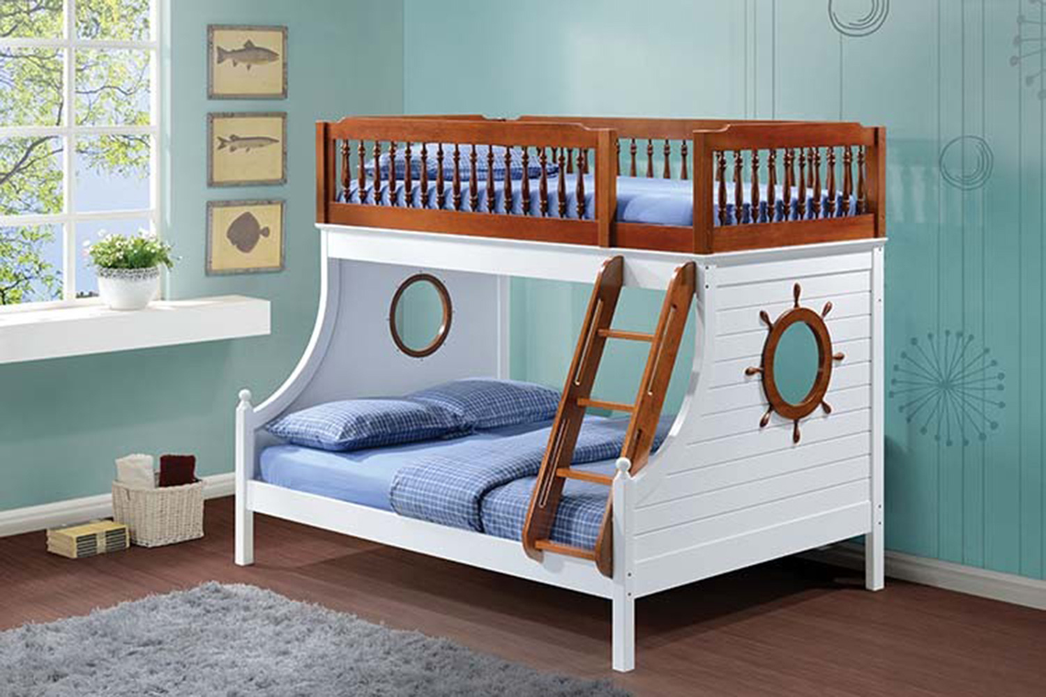 ACME - Farah Twin Over Full Bunk Bed