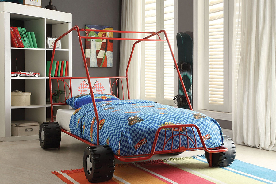 ACME - Xander Go Kart Twin Size Bed