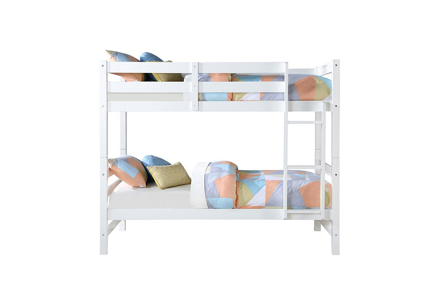 ACME Ronnie Twin over Twin Bunk Bed - White