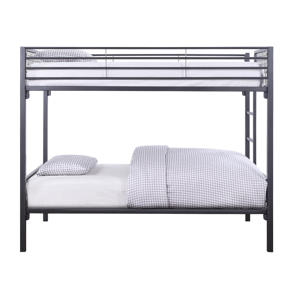 ACME - Gelsey Twin Bunk Bed in Sandy Black