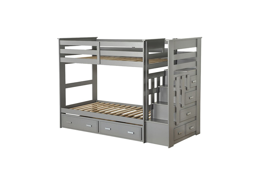 ACME - Allentown Twin Bunk Bed with Trundle