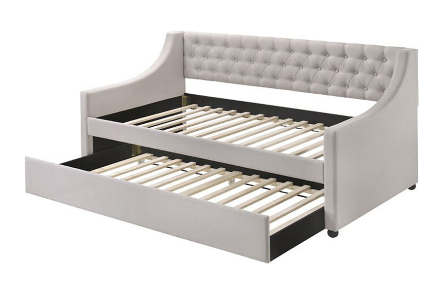 ACME Lianna Daybed with Trundle (Twin) - Fog