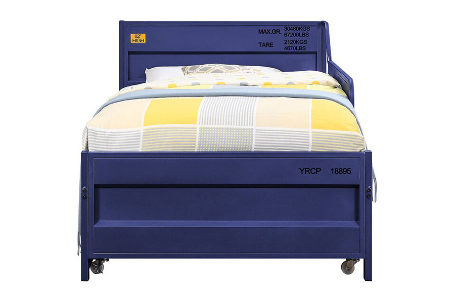 ACME Cargo Youth Daybed with Trundle - Blue