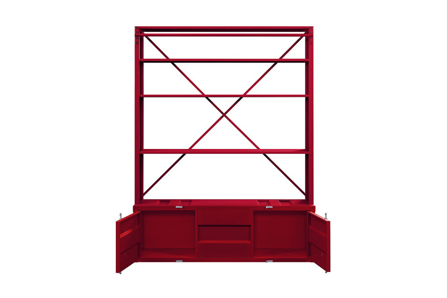 ACME Cargo Bookcase - Red