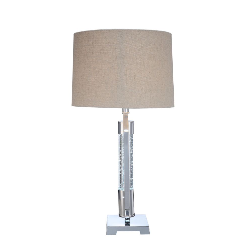 ACME - Cici Table Lamp in Chrome