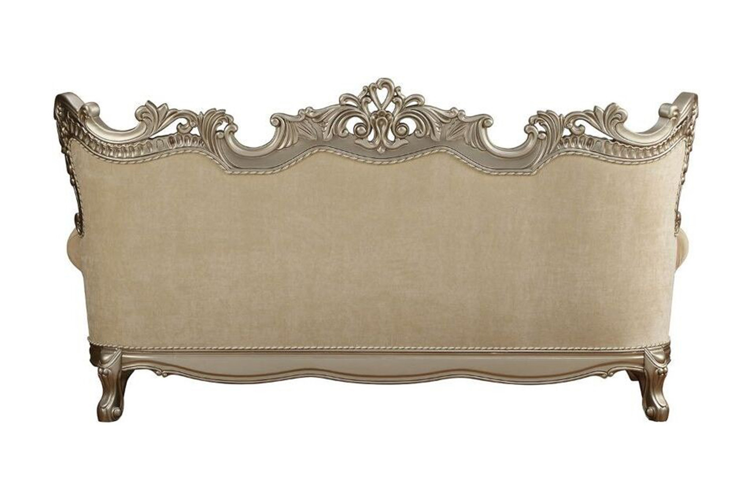 ACME - Ranita Sofa with 7 Pillows in Champagne