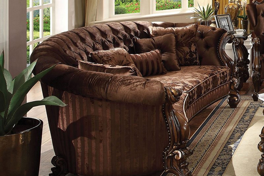 ACME - Versailles Crescent Sofa