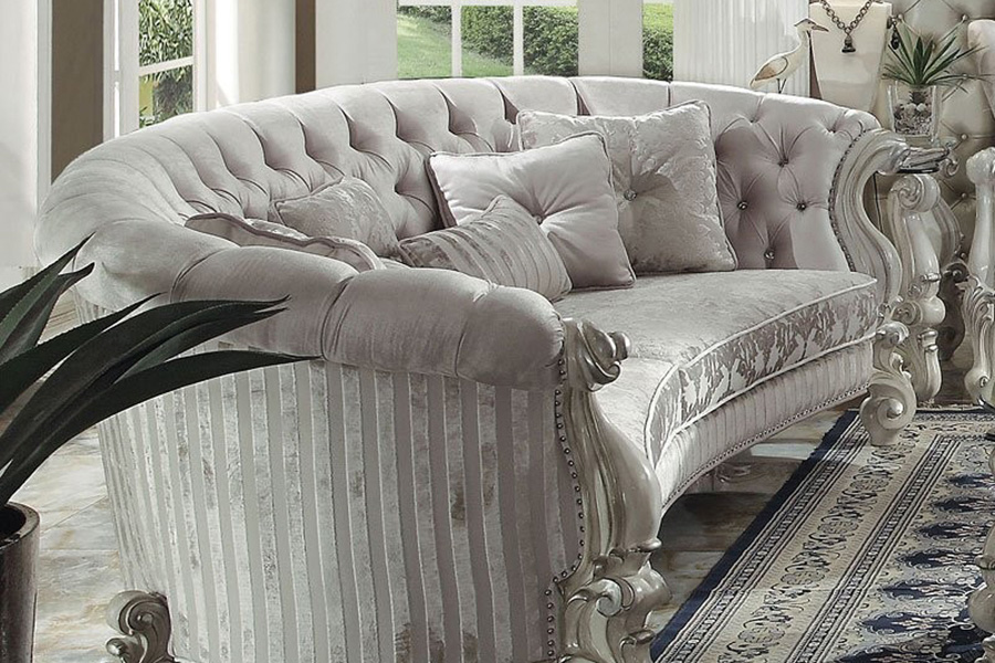 ACME - Versailles Crescent Sofa