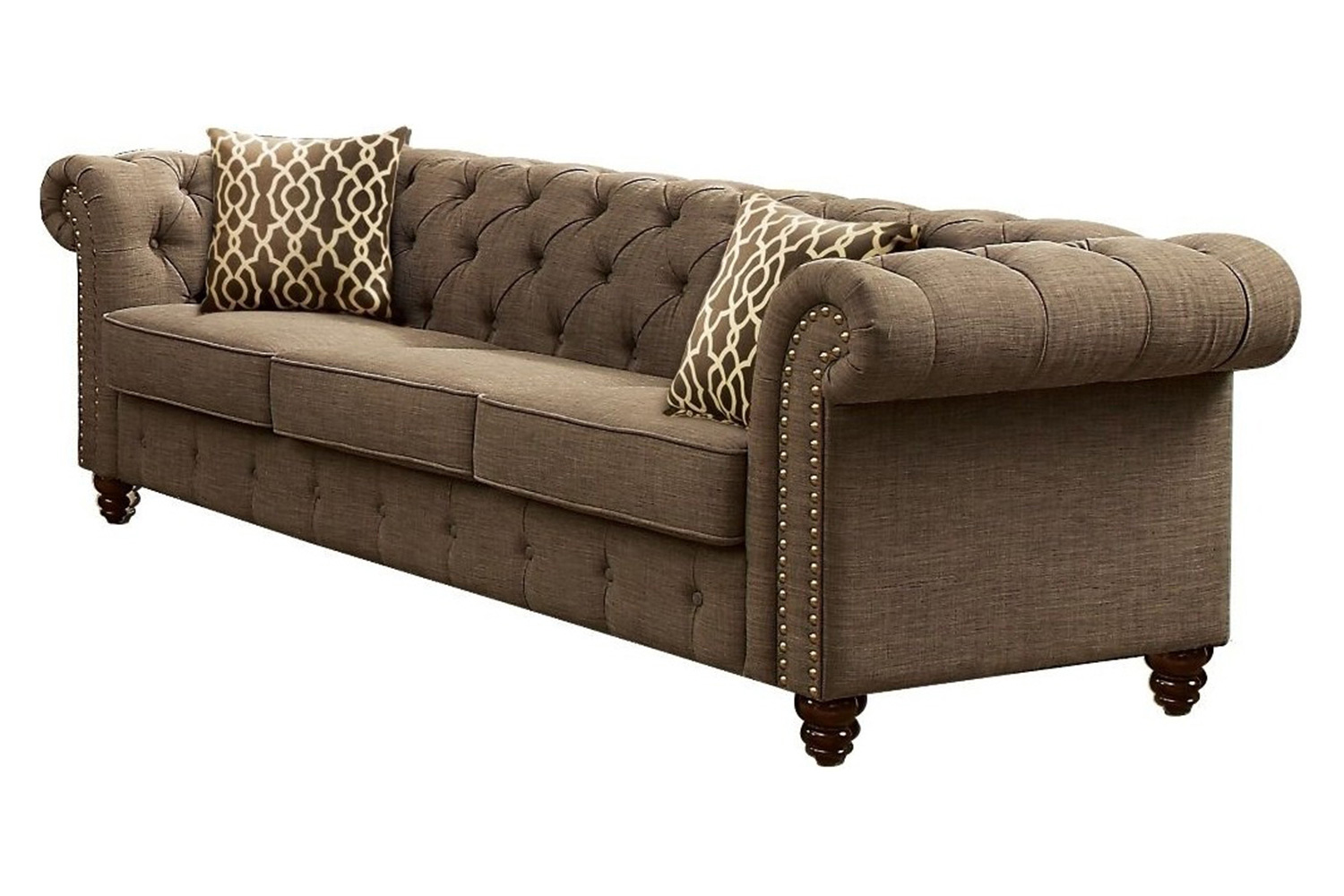 ACME - Aurelia Linen Sofa