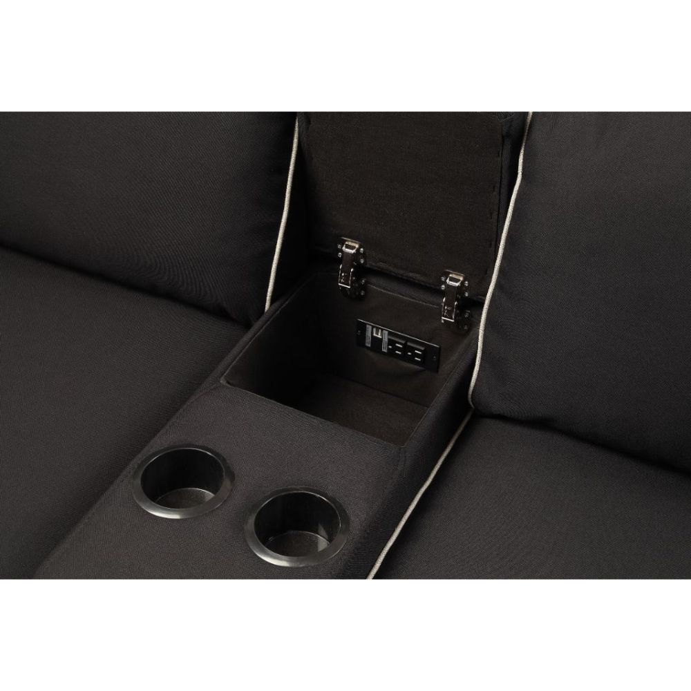 ACME™ Kelliava Console with Usb - Black