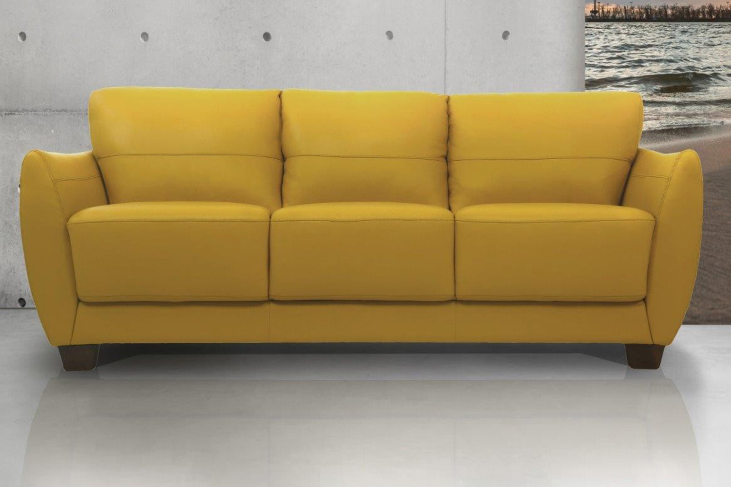 ACME - Valeria Leather Sofa