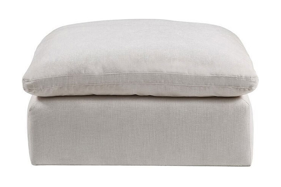 ACME Naveen Modular Cocktail Ottoman - Ivory