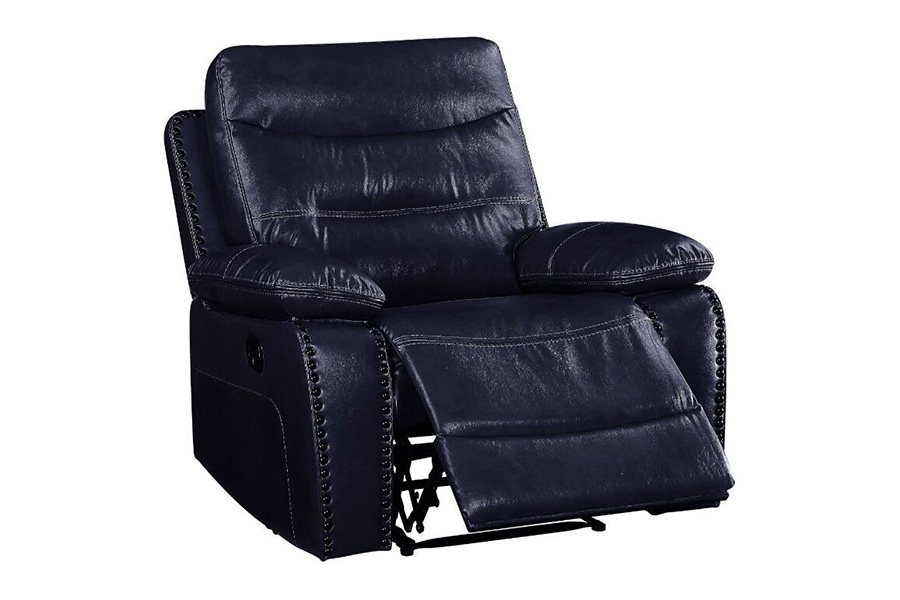 ACME Aashi Recliner - Navy, Leather