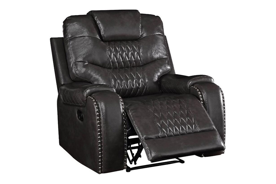 ACME Braylon Motion Recliner - Magnetite PU