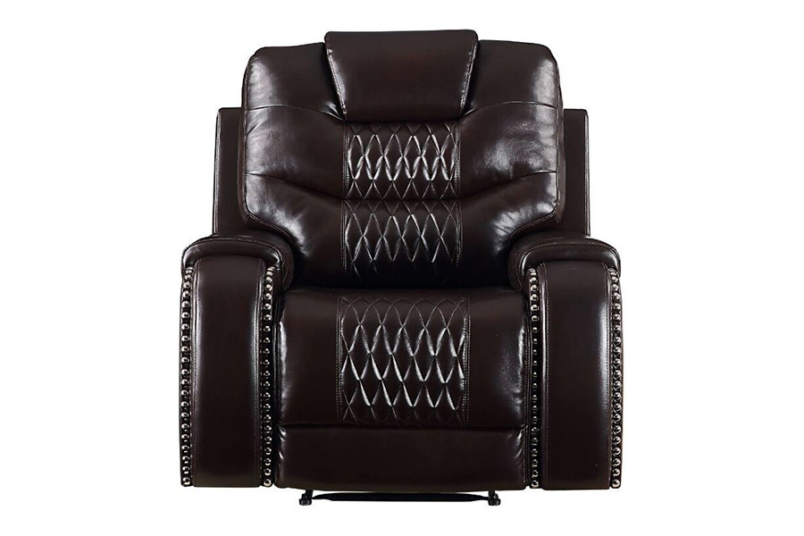 ACME Braylon Motion Recliner - Brown PU