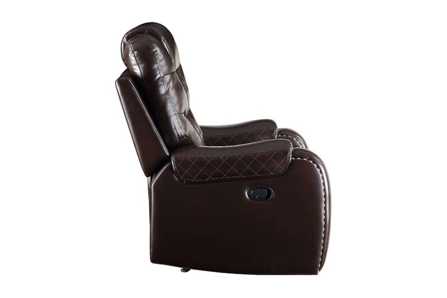 ACME Braylon Motion Recliner - Brown PU