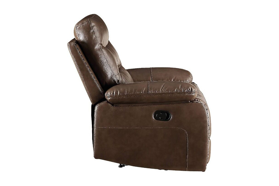 ACME Aashi Motion Sofa - Brown, Leather