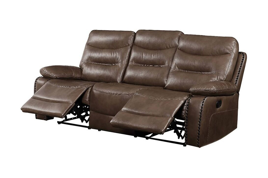 ACME Aashi Motion Sofa - Brown, Leather