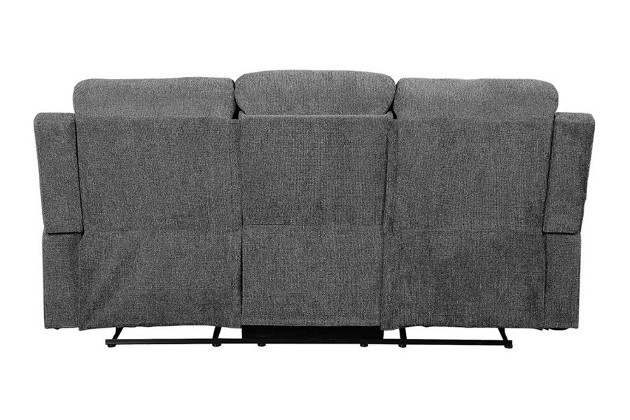 ACME - Kalen Motion Sofa in Gray Chenille