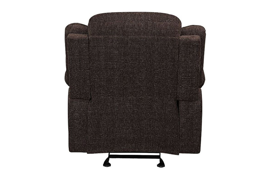 ACME - Madden Motion Glider Recliner in Brown Chenille