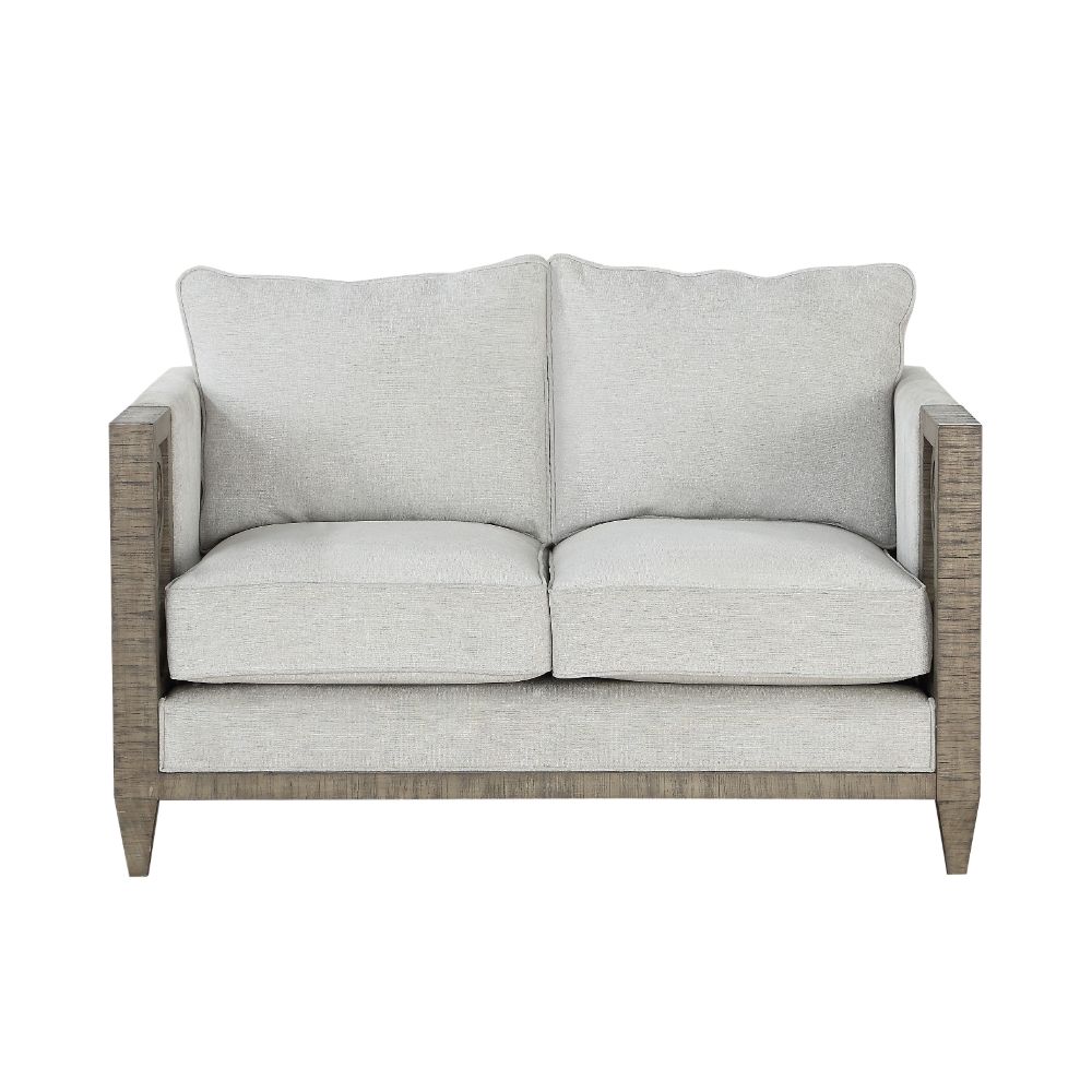 ACME - Artesia Loveseat in Salvaged Natural