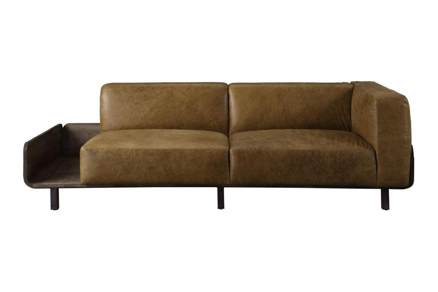 ACME - Blanca Sofa in Chestnut/Rustic Oak