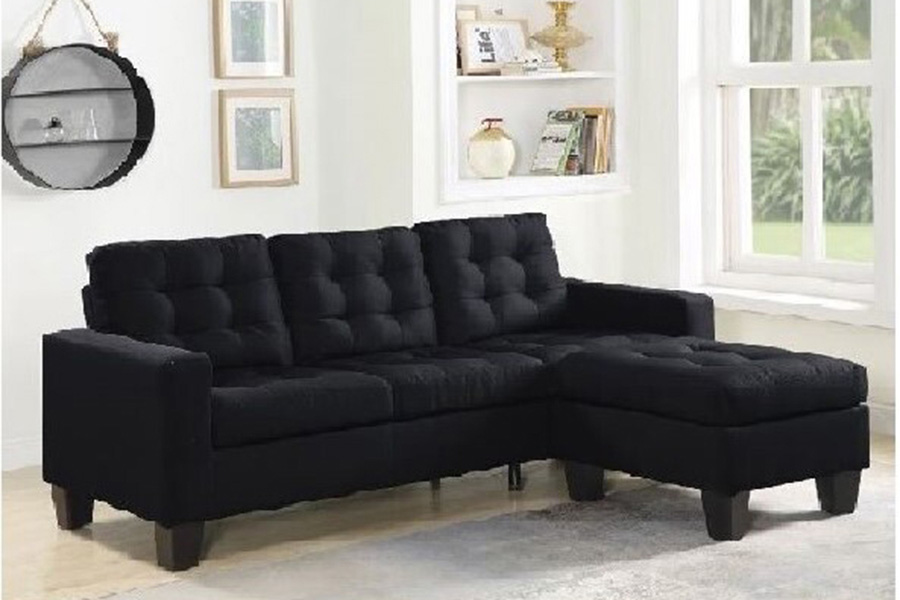 ACME - Earsom Sofa and Ottoman