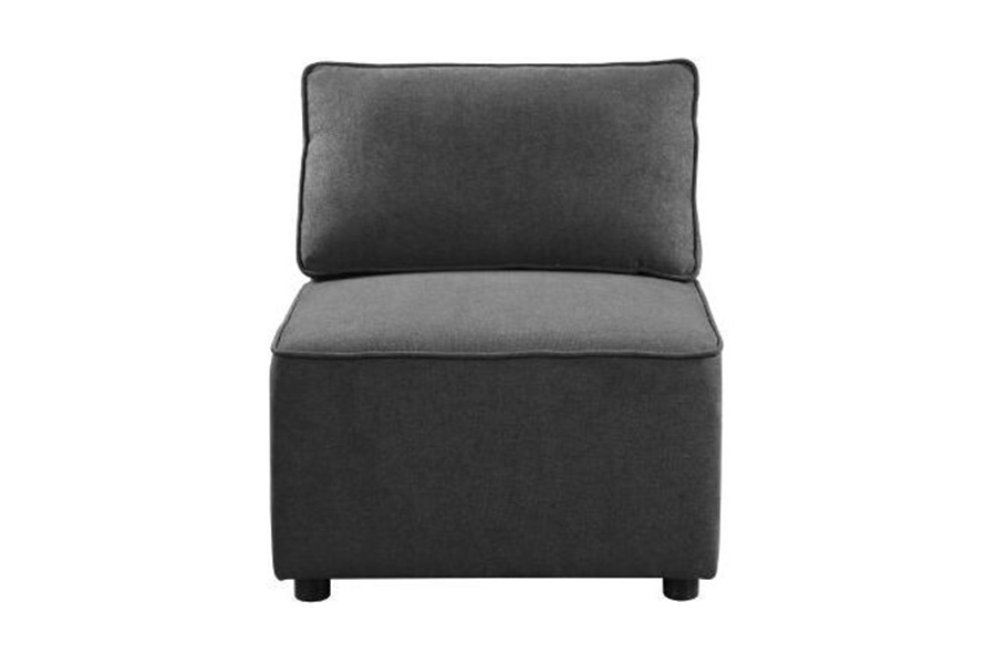 ACME™ Silvester Modular Armless Chair - Gray