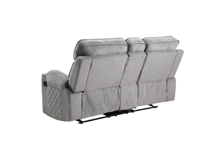 ACME - Aulada Loveseat in Gray