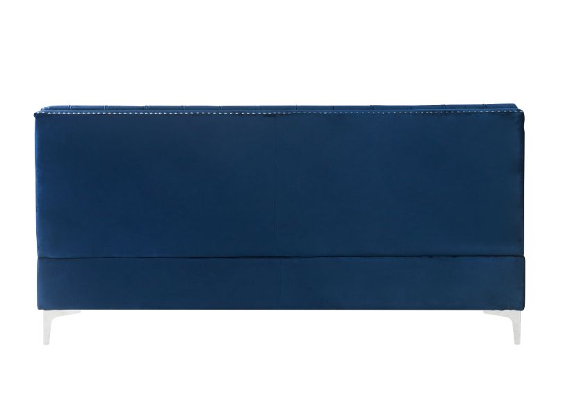 ACME Jaszira Modular Armless Sofa - Blue Velvet