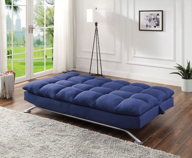 ACME - Petokea Adjustable Sofa in Blue