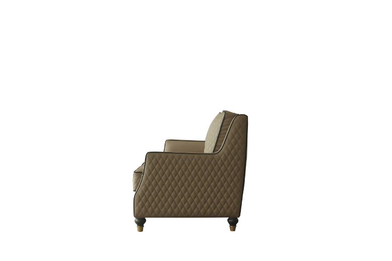 ACME - House Marchese Sofa in Tan/Tobacco