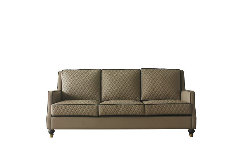 ACME - House Marchese Sofa in Tan/Tobacco