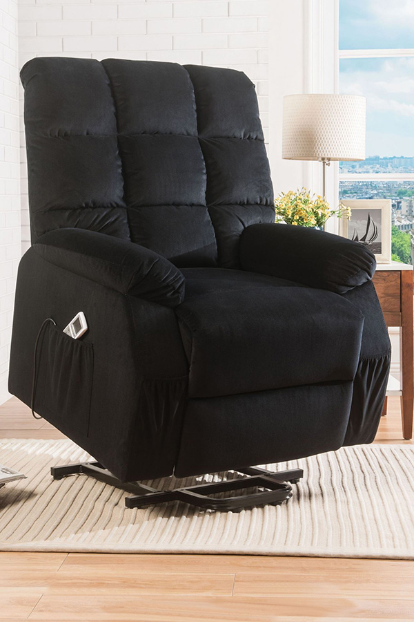 ACME - Ipompea Power Lift and Massage Recliner