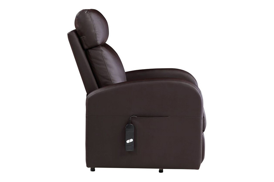 ACME Ricardo Recliner with Power Lift - Brown PU