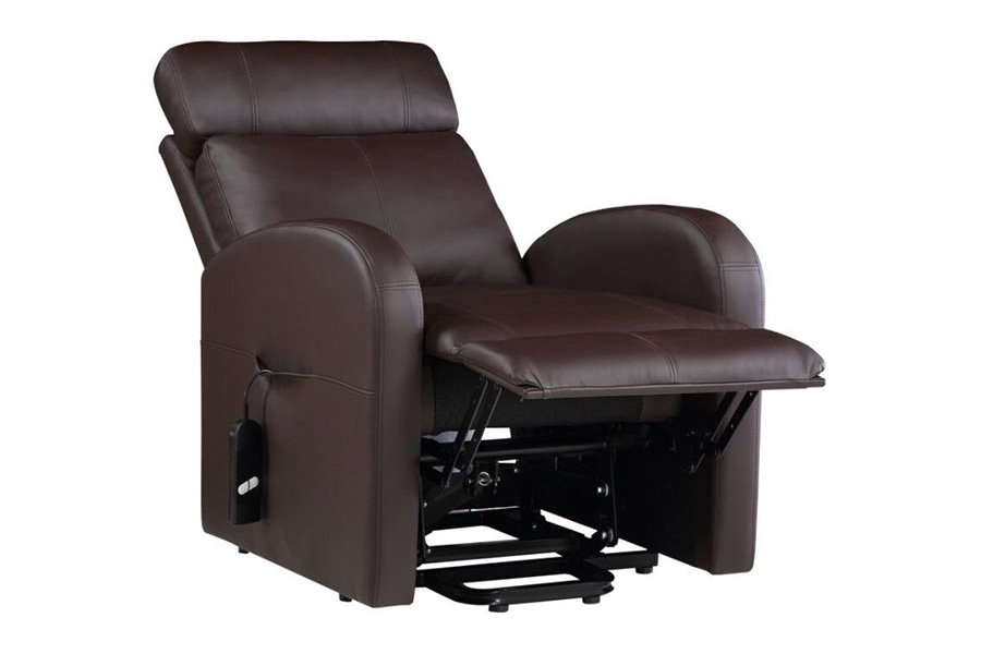 ACME Ricardo Recliner with Power Lift - Brown PU