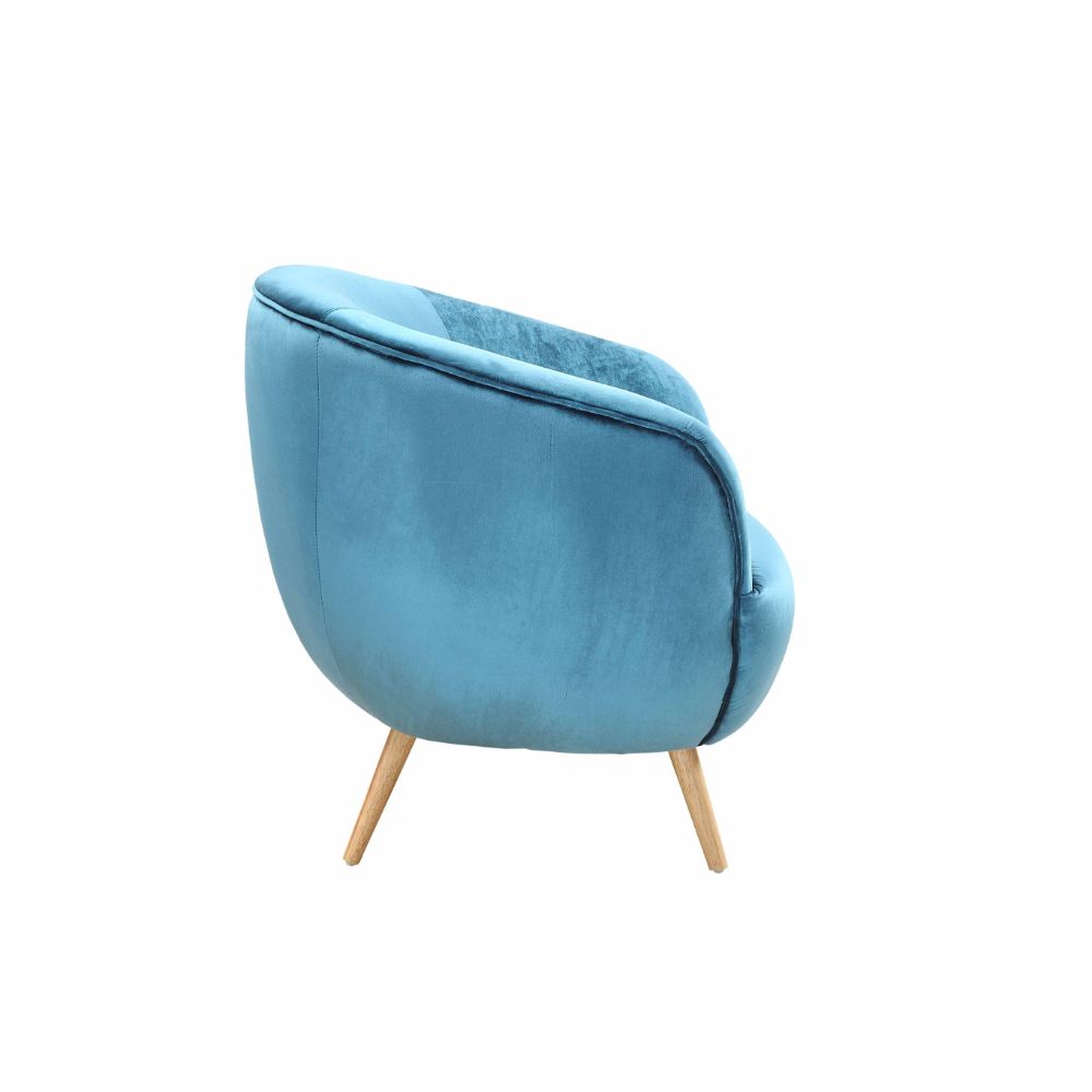 ACME Aisling Accent Chair - Teal Velvet