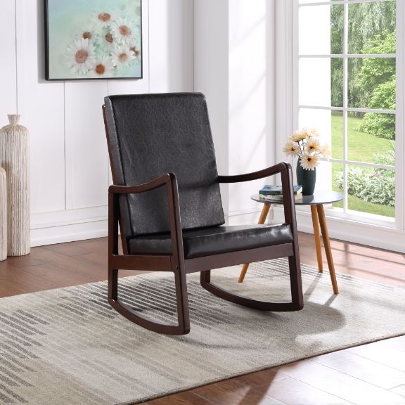 ACME Raina Rocking Chair - Espresso Finish