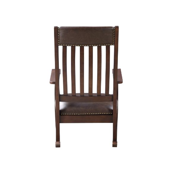 ACME Raina Rocking Chair - Walnut Finish