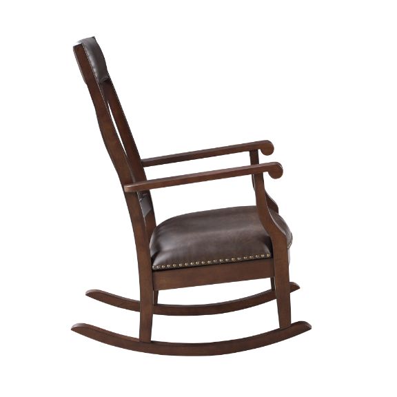 ACME Raina Rocking Chair - Walnut Finish