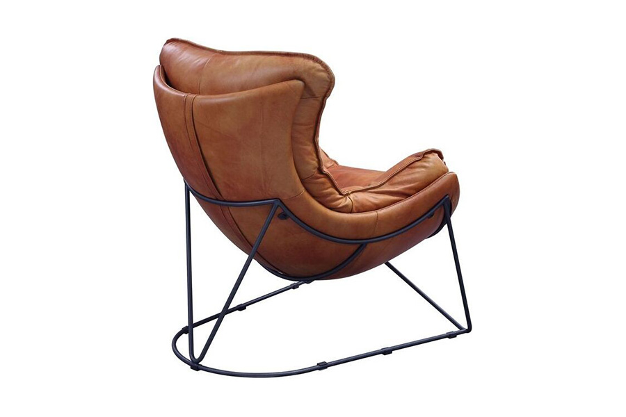 ACME™ Thurshan Accent Chair - Aperol/Black