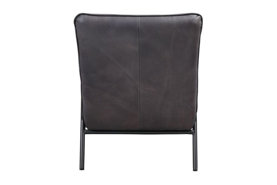 ACME™ Nignu Accent Chair - Gray/Matt Iron