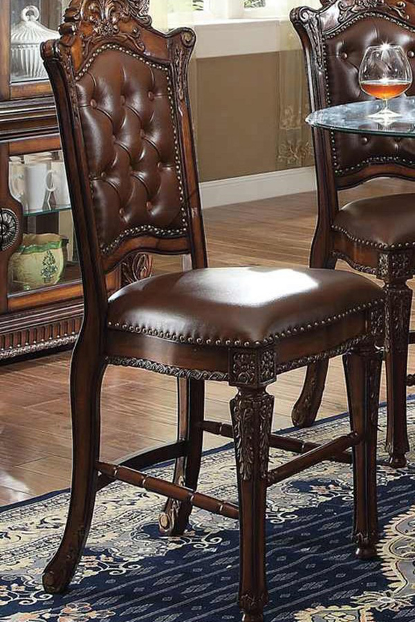 ACME - Vendome Counter Height Chair (Set-2)