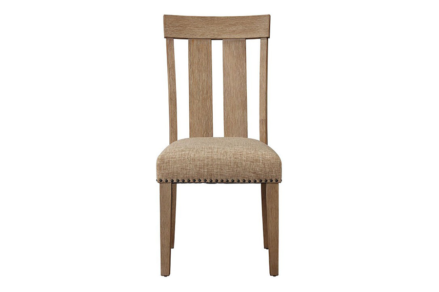 ACME - Nathaniel Side Chair (Set-2) in Maple