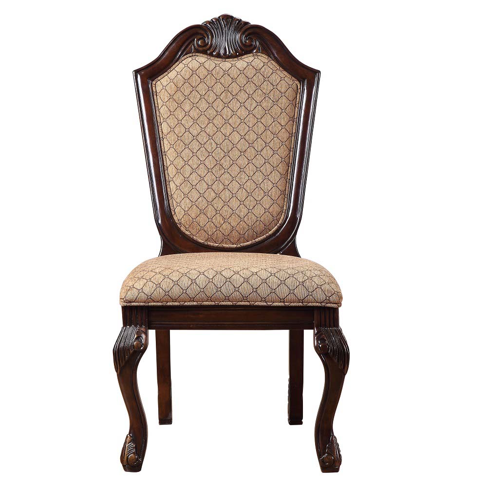 ACME Chateau De Ville Side Chair (Set of 2) - Espresso