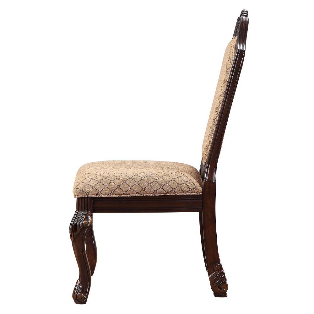 ACME Chateau De Ville Side Chair (Set of 2) - Espresso