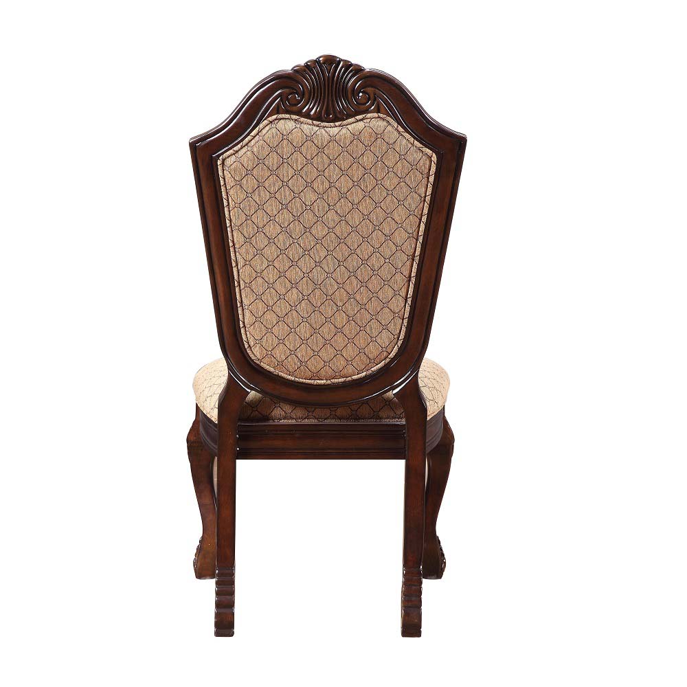 ACME Chateau De Ville Side Chair (Set of 2) - Espresso