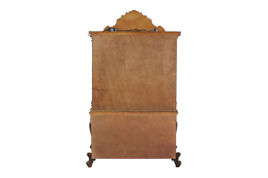 ACME Picardy Curio Cabinet - Cherry Oak