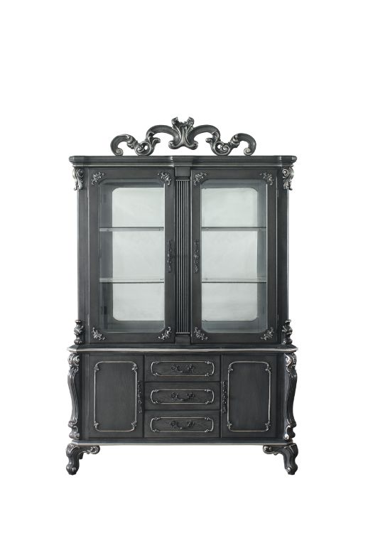 ACME - House Delphine Buffet & Hutch in Charcoal