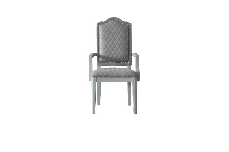 ACME - House Marchese Arm Chair (Set-2) in Pearl Gray